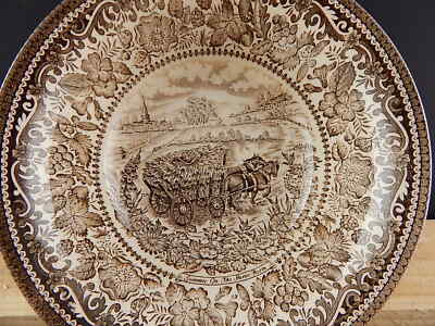 VINTAGE SERVIZIO MACEDONIA CERAMICA STAMPATA MANO ENGLISH IRONSTONE TABLEWARE