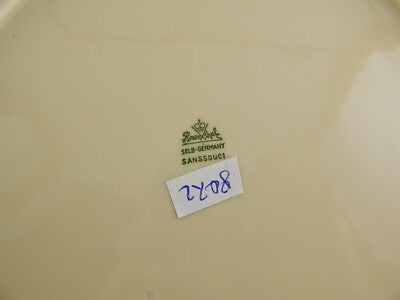 ANTICO 1938 ROCAILLE SERVIZIO 6 PIATTI PIANI SANS SOUCI PORCELLANA ROSENTHAL