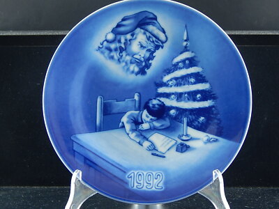 RARO COLLEZIONE PIATTO PORCELLANA NATALE 1992 RICHARD GINORI CHRISTMAS PLATE