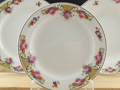 ANTICO LIBERTY SERVIZIO TAVOLA PIATTI CERAMICA VERBANUM STONE LAVENO 12 PEZZI