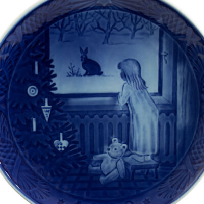 ROYAL COPENHAGEN PIATTO DI NATALE 1982 PORCELLANA COPENAGHEN ORIGINALE PRIMA SCE