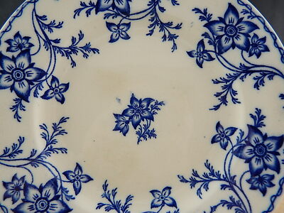 ANTICO RARO PIATTO PORCELLANA MINTON DEL1830 STAFFORDSHIRE DECORO ANEMONE #1890