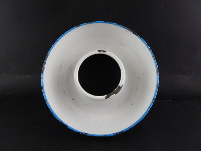 ANTICA FORMELLA CIAMBELLA LATTA METALLO SMALTATO SHABBY CHIC COLLEZIONE CUCINA