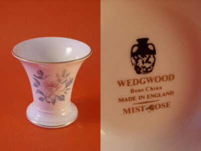 WEDGWOOD VASO "Mist-Rose"
