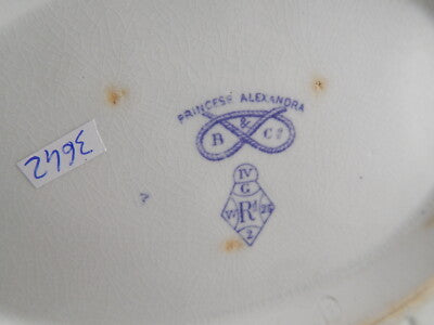 ANTICA 1863 MUSEO INTROVABILE CENTROTAVOLA ZUPPIERA BODLEY&C PRINCESS ALEXANDRA