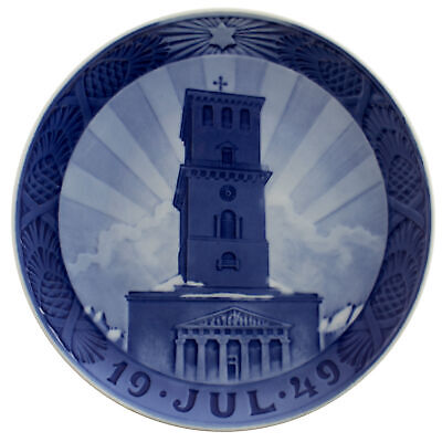 ROYAL COPENHAGEN PIATTO DI NATALE 1949 ORIGINALE PORCELLANA PRIMA SCELTA