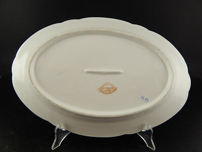 ANTICO VASSOIO PORCELLANA GINORI DOCCIA LIBERTY F.LLI FINOCCHI ROMA DIFETTO