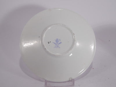 VINTAGE MID-CENTURY 6 SET TAZZA E PIATTINO PORCELLANA INGLESE C.W.S. WINDSOR