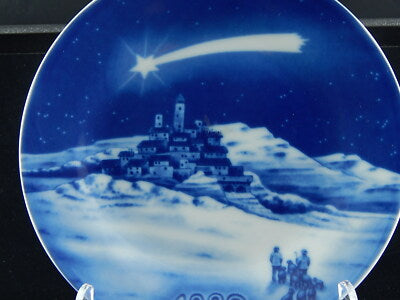 RARO COLLEZIONE PIATTO PORCELLANA NATALE 1990 RICHARD GINORI CHRISTMAS PLATE