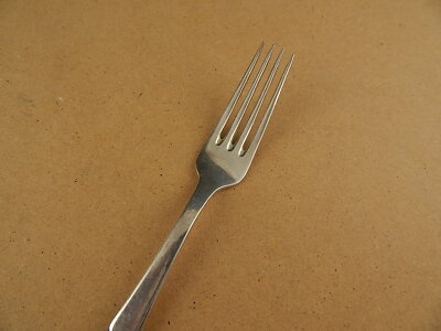 ANTICA RARA FORCHETTA ART DECO ARGENTATA BAGNO ARGENTO 925 ATLA