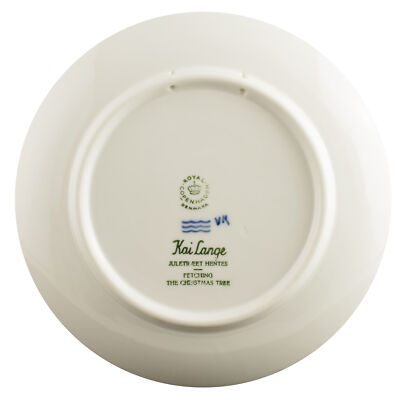 ROYAL COPENHAGEN PIATTO DI NATALE 1964 ORIGINALE PORCELLANA PRIMA SCELTA