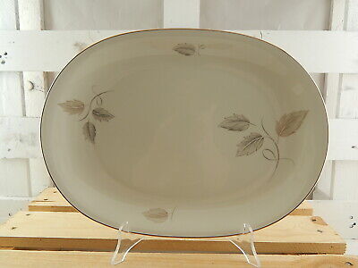 ANTICO ELEGANTE VASSOIO PORCELLANA H&CO HEINRICH SELB BAVARIA AUTUNNO #1724