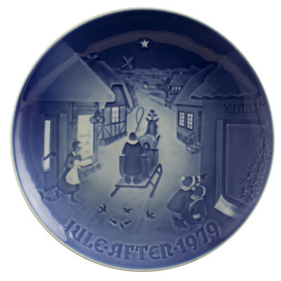 ROYAL COPENHAGEN BING&GRONDAHL PIATTO DI NATALE 1979 ORIGINALE PORCELLANA PRIMA