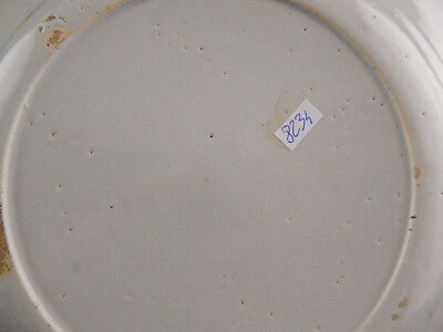 ANTICO PREZIOSO RARISSIMO PIATTO CERAMICA DELFT INIZIO XVIII SECOLO MUSEALE 8234