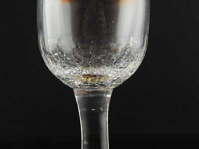 VINTAGE BICCHIERE CALICE VETRO SOFFIATO MURANO VENEZIA COLLEZIONE