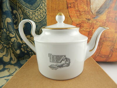 VINTAGE 1950 RARO SERVIZIO DA TÈ PORCELLANA SELTMANN WEIDEN MAJA DESNUDA GOYA