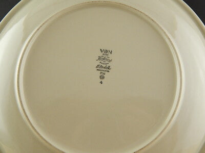 VINTAGE PIATTO PIANO CERAMICA RORSTRAND ELISABETH FAIENCE DIPINTO A MANO