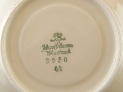 ANTICA RARA ROCAILLE TAZZA DA TÈ PORCELLANA SELTMANN VOHENSTRAUSS BAVARIA