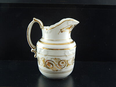 ANTICO PREZIOSO SERVIZIO CAFFÈ PORCELLANA BIANCA ORO IMPERO VECCHIO PARIGI 800