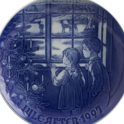 ROYAL COPENHAGEN BING&GRONDAHL PIATTO DI NATALE 1997 ORIGINALE PORCELLANA PRIMA