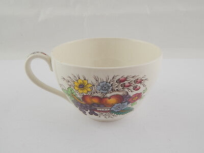 ANTICA RARA SCODELLA TAZZA CERAMICA ENGLAND COPELAND SPODE 1920 NATURA MORTA