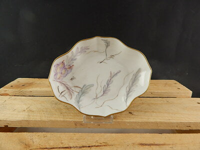 HUTSCHENREUTHER CIOTOLA PORTA CIOCCOLATINI PORCELLANA DIPINTA MANO E FIRMATA