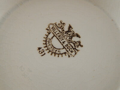 ANTICA ZUPPIERA CENTROTAVOLA PORCELLANA VILLEROY&BOCH DRESDEN COUNTRY CHIC