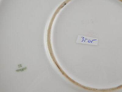 ANTICO PIATTO DA PORTATA ART NOUVEAU PORCELLANA GINORI DOCCIA NARCISI FINE 800