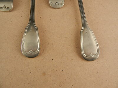 SET 3 FORCHETTE 3 CUCCHIAI ANTICHI ALPACCA ARGENTONE BERENDORF MILANO FINE 800