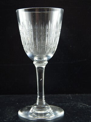 ANTICO CRISTALLERIA BACCARAT CALICE CRISTALLO PORTO ROSOLIO CAVOUR 1916
