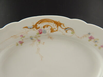 ANTICO VASSOIO PORCELLANA GINORI DOCCIA LIBERTY F.LLI FINOCCHI ROMA DIFETTO