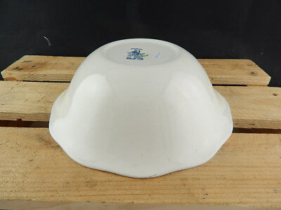 WEDGWOOD&CO VINTAGE CIOTOLA INSALATIERA SEMI PORCELLANA META' 900 COUNTRYSIDE