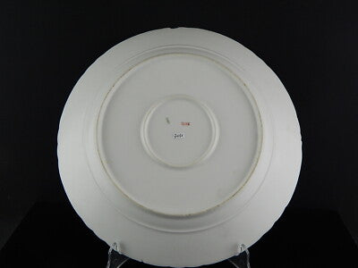 ANTICO PIATTO CM 35 PORCELLANA FORMA AMERICA GINORI DOCCIA ETA' LIBERTY DIFETTO