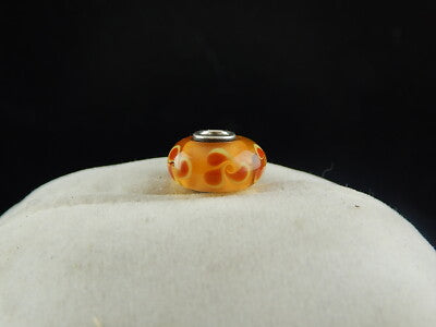 VINTAGE CIONDOLO CHARM TROLLBEADS VETRO DANISH COPENHAGEN DESIGN PRE 2000 #5