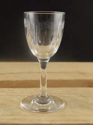 ANTICO ART NOUVEAU CRISTALLO BACCARAT MOLIERE 1916 SERVIZIO 6 CALICI ROSOLIO