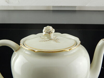 ANTICO PREZIOSO SERVIZIO CAFFÈ PORCELLANA PROFILO ORO BAVARIA SELTMANN WEIDEN