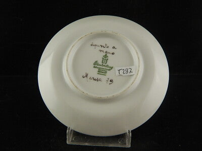 VINTAGE TAZZA CAFFE' PORCELLANA WINTERLING BAVARIA 1979 DIPINTA E FIRMATA #5287