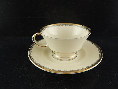 ANTICA ART DECO TAZZINA CAFFE' PORCELLANA AVORIO VOHENSTRAUSS BAVARIA DIFETTO#