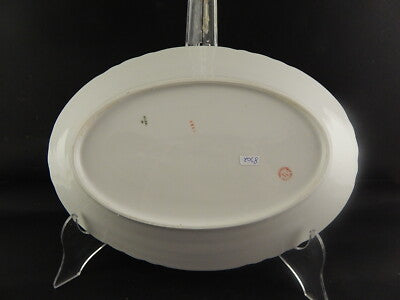 ANTICO VASSOIO O PIATTO PORTATA PORCELLANA GINORI DOCCIA FORMA NAPOLI LIBERTY