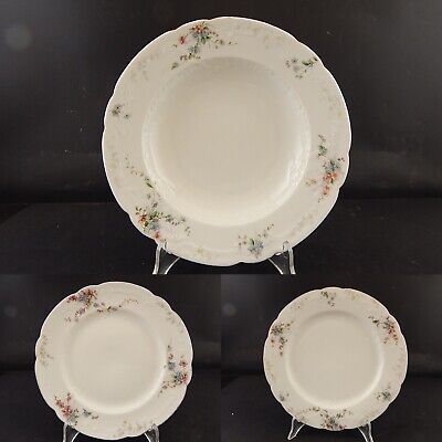 ANTICO LIBERTY PORCELLANA PIRKENHAMMER BOHEMIA SET TAVOLA 6 PIATTI 2 COPERTI