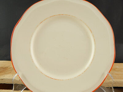 ANTICO PIATTO CERAMICA LAVENO PRIMO 900 VERBANUM STONE PROFILO ARANCIO