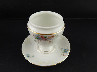 ANTICA LIBERTY 1900 PORCELLANA PIRKENHAMMER BOHEMIA SALSIERA MOSTARDIERA