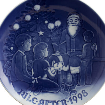 ROYAL COPENHAGEN BING&GRONDAHL PIATTO DI NATALE 1998 ORIGINALE PORCELLANA PRIMA