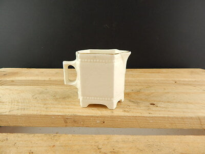 ANTICA AUTENTICA LIBERTY LATTIERA BRICCO CERAMICA DECORATA CON ROSE LUISE