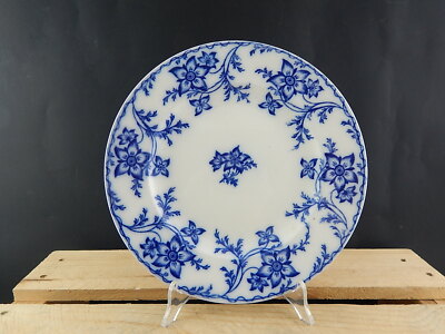 ANTICO RARO PIATTO PORCELLANA MINTON DEL1830 STAFFORDSHIRE DECORO ANEMONE #3702