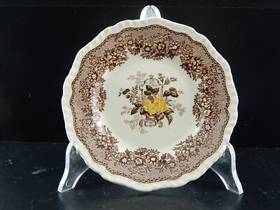 ANTICO PIATTO CM 15 PORCELLANA CERAMICA INGLESE MASON'S DECORO ASCOT