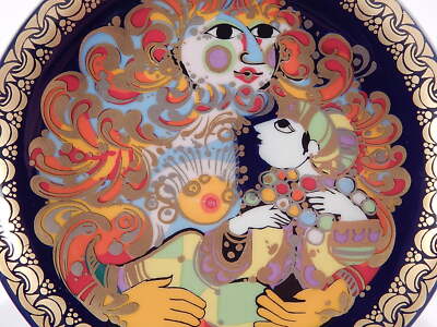 ROSENTHAL PIATTO ALADINO E IL GENIO DELLA LAMPADA MOTIVO V BJORN WIINBLAD