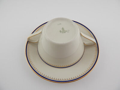 VINTAGE PORCELLANA WINTERLING KIRCHENLOMITZ TAZZA BRODO CONSOMME' PIATTO ANNI 50