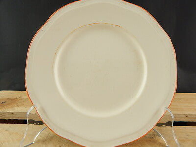 ANTICO PIATTO CERAMICA LAVENO PRIMO 900 VERBANUM STONE PROFILO ARANCIO