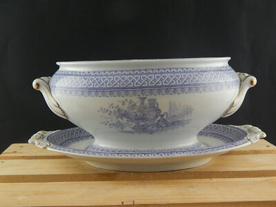 ANTICA 1863 MUSEO INTROVABILE CENTROTAVOLA ZUPPIERA BODLEY&C PRINCESS ALEXANDRA